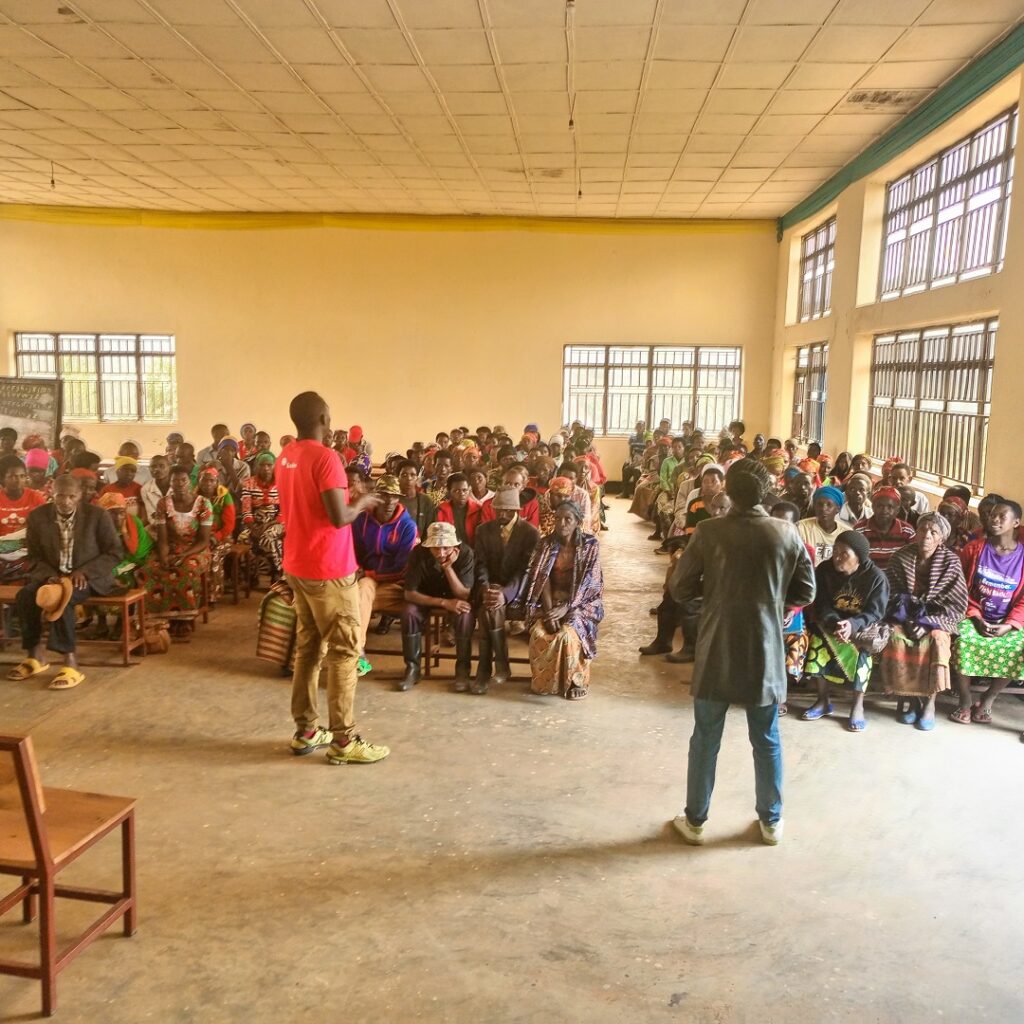 Mobilization on WASH Practices ,water infrastructure management and environment of local communities in Rugabano sector